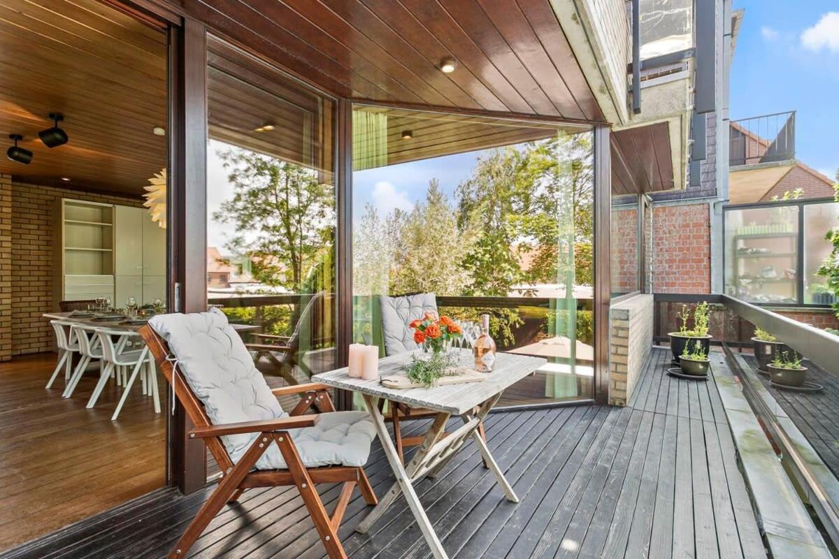 Eighties Modernist Design House With Garden Near The Beach Ostend Luaran gambar
