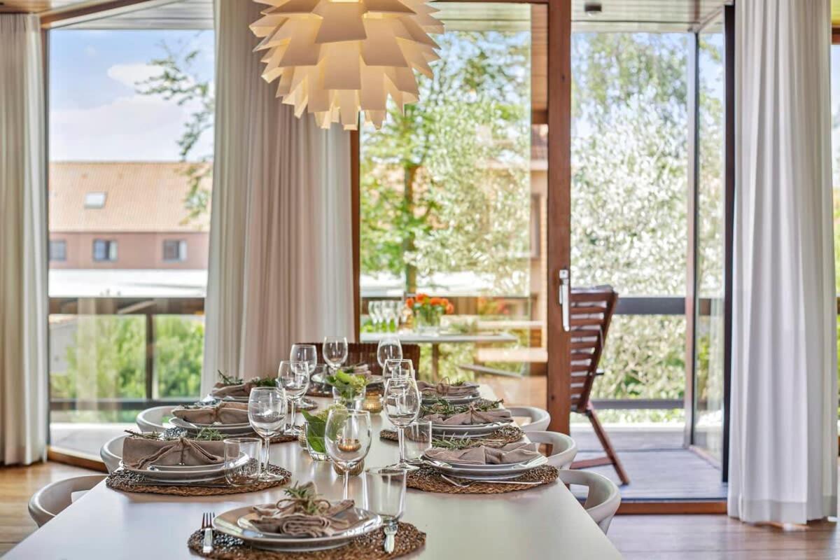 Eighties Modernist Design House With Garden Near The Beach Ostend Luaran gambar
