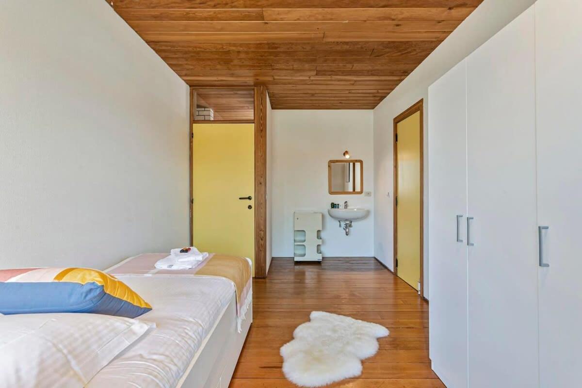 Eighties Modernist Design House With Garden Near The Beach Ostend Luaran gambar
