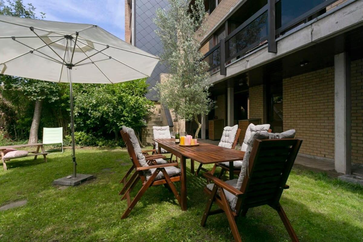 Eighties Modernist Design House With Garden Near The Beach Ostend Luaran gambar