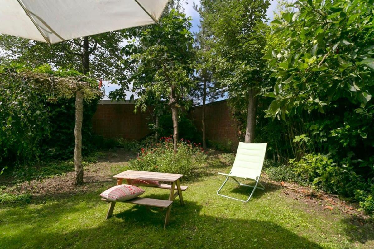 Eighties Modernist Design House With Garden Near The Beach Ostend Luaran gambar