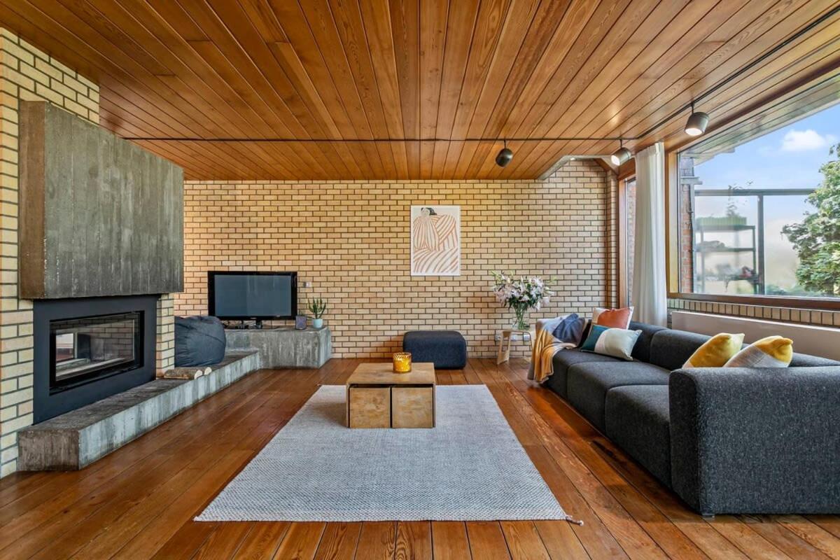 Eighties Modernist Design House With Garden Near The Beach Ostend Luaran gambar