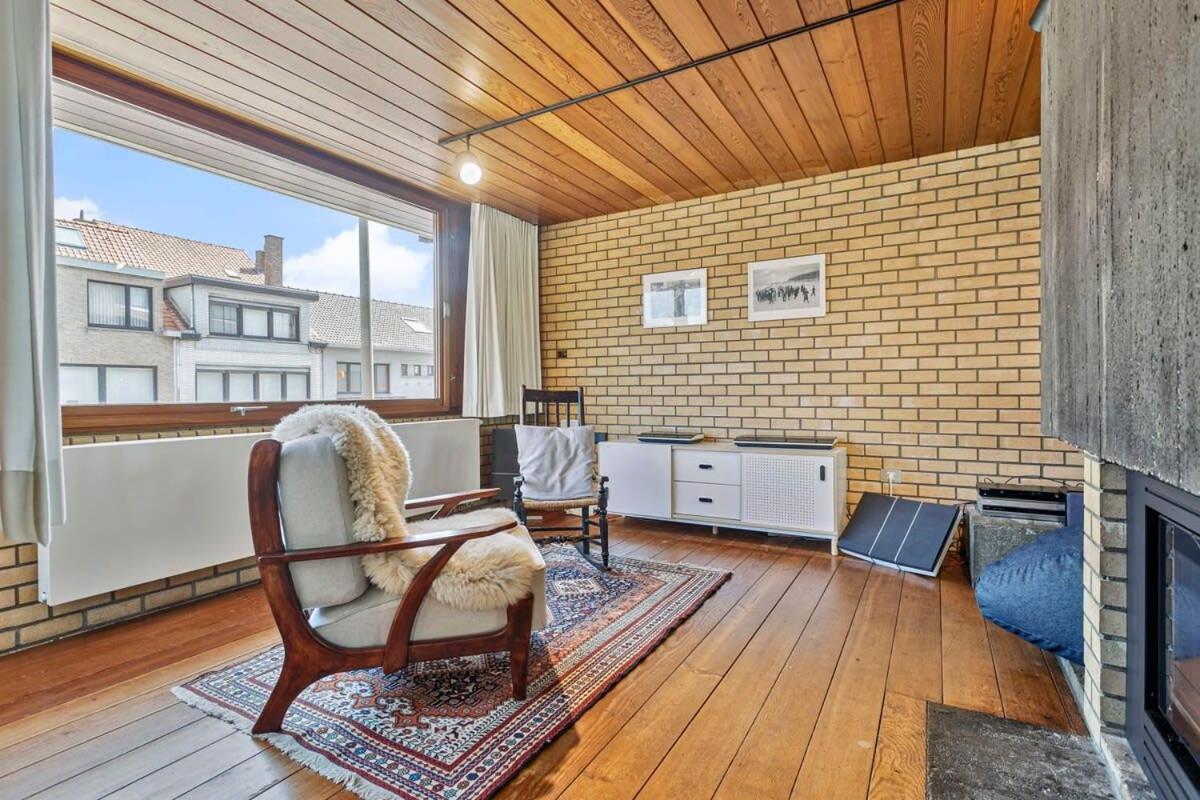 Eighties Modernist Design House With Garden Near The Beach Ostend Luaran gambar